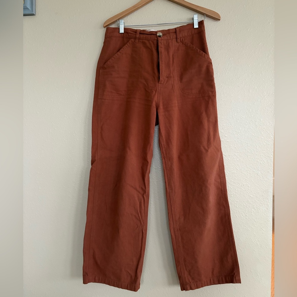 Mollusk Surf Shop Rust Painter Pants